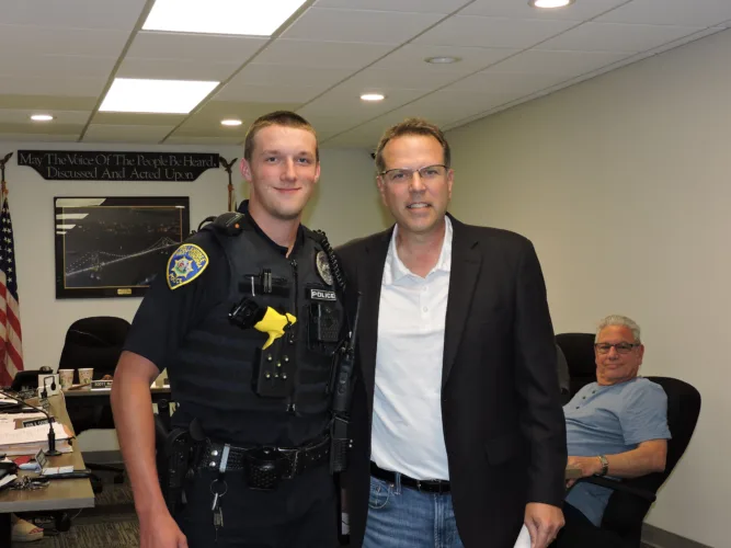 New officer